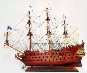 แบบจำลองเรือไม้ LE FURIEUX - เรือจำลอง - เรือไม้ - Product Image 3