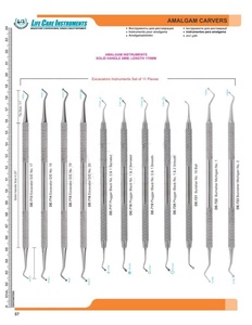 Escaladores dentales Instrumentos de amalgama dental hechos con acero inoxidable de alta calidad por Life Care Instruments - Product Image 4