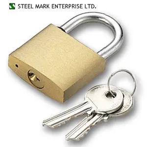 BRASS PADLOCK 30mm - Product Image 1