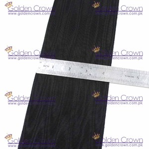 ริบบิ้น Masonic Moire สีดำแบบหน้าเดียว grosgrain ความดื้อรั้นสูง | Masonic regalia เครื่องแต่งกาย - Product Image 3