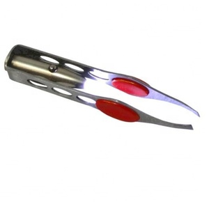 Pince à épiler avec lumières LED Instruments de pédicure manucure en acier inoxydable de qualité médicale de haute qualité - Product Image 1