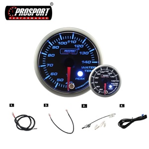 New 52mm LED for Auto <b>Meter</b> Car <b>Water</b> Temperature Gauge Measures and Displays Ambient and Engine <b>Water</b> Temperature - Product Image 4