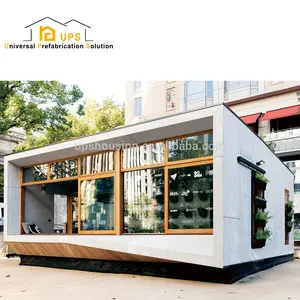 20ft meilleur portable mobile conteneur d'expédition café sunrooms chine maisons préfabriquées