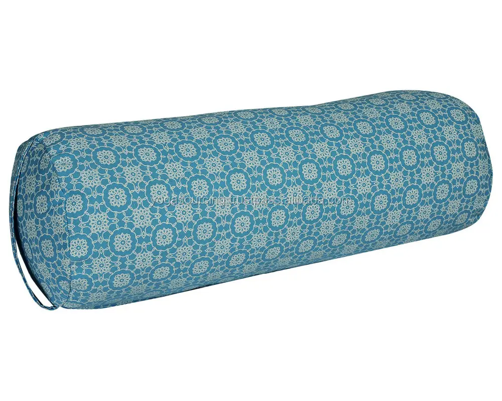 Best yoga purposes make in India Cotton yoga bolster pillow