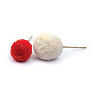 Tuft Shako Rojo Blanco en Venta |   Plumas de Colores Personalizadas - Product Image 3