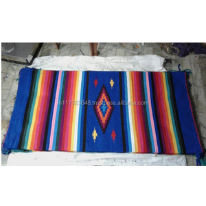 Couverture de selle Western Horse personnalisée faite à la main Tapis de selle 100% laine de haute qualité avec doublure en tissu de conception inspirée de la Nouvelle-Zélande - Product Image 1