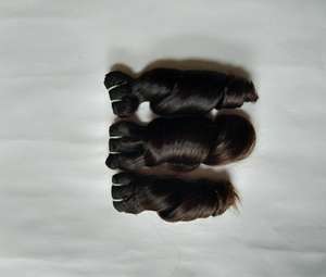 ผมต่อจากผมมนุษย์ผมคน100% ทำจากหนังกำพร้าเส้นผมแบบอินเดียเรียงกันแบบเดี่ยวพร้อมจัดส่งในวันเดียวกัน - Product Image 6