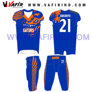 Uniforme de equipo de fútbol americano profesional al por mayor, conjunto de uniformes de fútbol americano sublimado personalizado para adultos - Product Image 6