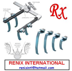 Renix interational Super SLIDE laminectomy retractor Class I เครื่องมือผ่าตัดพื้นฐานที่จำเป็นสำหรับการผ่าตัดประสบความสำเร็จ - Product Image 4