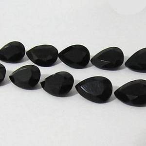 3mm 4mm 5mm ónix negro Natural facetado corte de pera suelta calibrada piedra preciosa tienda en línea ahora a precio de fábrica comprar proveedor directo - Product Image 1