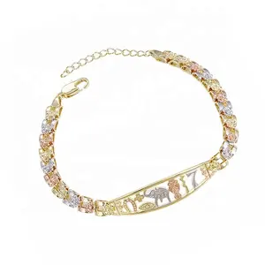 Seven Days Woman's Fashion Elephant Animal para pulsera Brazaletes elegantes - Product Image 1