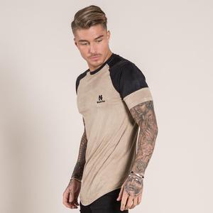 Usine design daim tissu allongé personnalisé t-shirt en gros Fabriqués par Hawk Eye Co PayPal Vérifié) - Product Image 3