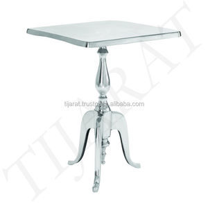 TABLE basse en bois massif/ALUMINIUM, TABLE basse, ronde, offre spéciale - Product Image 6