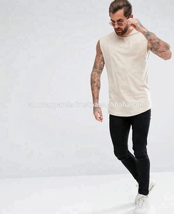 Camiseta sin mangas transpirable nueva y elegante para hombre, ropa de gimnasio con estampado de logotipo personalizado, método de tejido de punto de talla grande asequible - Product Image 4