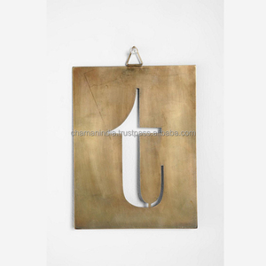 Décoration Murale en métal Pochoir Lettres - Product Image 1