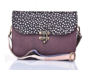 Femmes élégant Western 100% en cuir véritable sac à bandoulière multicolore motif géométrique épaule fronde vente chaude Unique sac à main - Product Image 5