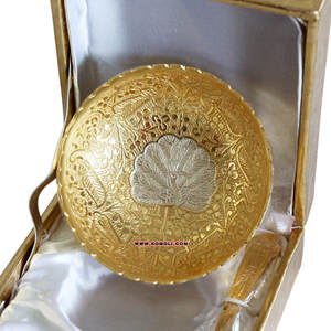 Regalos de devolución de boda indios chapados en oro y plata Favores tradicionales de la India para invitados, REGALOS FESTIVOS y a granel - Product Image 2