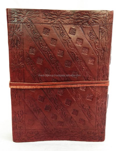 Journal en cuir gaufré avec double dragon Design Journal fait main avec sangle, qualité supérieure pour l'écriture et la journalisation, histoire - Product Image 3