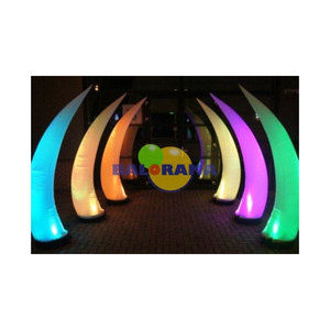 Ballon lumineux LED Balorama ivoire 2m modèle 96102 - Product Image 1
