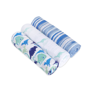 Couvertures en mousseline pour bébé, ensemble personnalisé pour nouveau-né, 100% coton biologique - Product Image 3