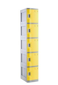 Five Tier ABS Plastic Employee Factory Worker Locker - Product Image 2