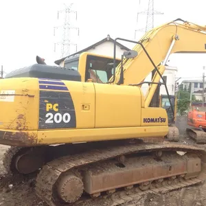 Baixo Preço PC200 PC200-8 escavadeira Usada em Bom Estado Usado escavadeira Komatsu