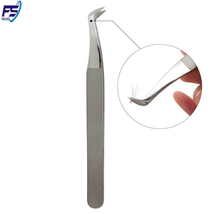 Pinzas para pestañas de marca privada, de pestañas para extensión, con logotipo personalizado, herramientas de manicura y pedicura, venta al por mayor - Product Image 5