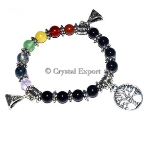 Natural Crystal stone craft chakra stone reiki <b>bracelets</b> Gemstone <b>Healing</b> With Tree of Life <b>Bracelets</b> Suppliers - Product Image 1
