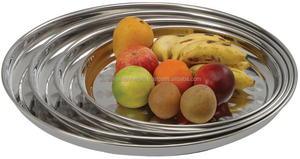 Quantité minimale de commande écologique Thali uni en acier inoxydable 100 pièces - Product Image 6