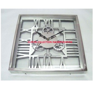 Horloge murale ronde de luxe pour chambres d'hôtel Vente directe d'usine indienne - Product Image 3