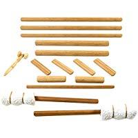 El palo de masaje de bambú más barato/palo masajeador muscular de madera de alta calidad y mejor precio - Product Image 5
