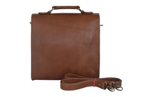 New Girls Shopping Party <b>Briefcase</b> Handbag Shoulder Red Buffalo Leather Bag New Fashion Luxury Medium Satchel <b>Women's</b> Look - Product Image 3