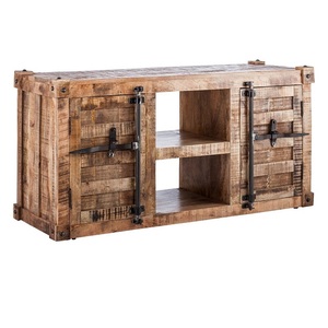 Mueble de TV Moderno de Diseño Personalizado en Madera con Cajones de Almacenamiento, Centro de Entretenimiento, Consola Multimedia para Sala de Estar, Mueble para el Hogar - Product Image 2