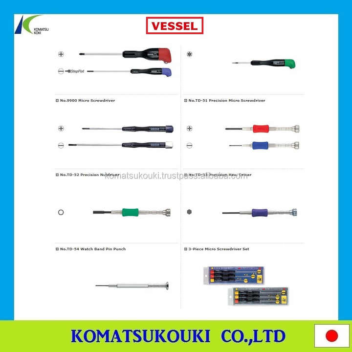 Durable and Best Japan VESSEL Hand Tools Hex Key Wrenches