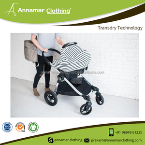 Private Label New Style Organic All In One Multi Use Breathable Stretchy Baby Nursing Car Seat Cover Canopy - Product Image 6