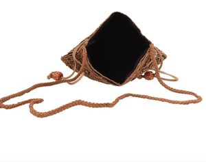 Noir Perles Concepteur Potli sac - Product Image 4