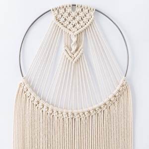 Suspension murale en macramé, attrape-rêve Boho, Hippie, corde en coton tissée à la main, décoration de maison - Product Image 1