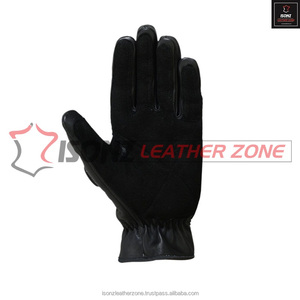 Guantes de carreras de cuero Premium para motociclistas-Protección completa de dedos Color y tamaño personalizados - Product Image 3