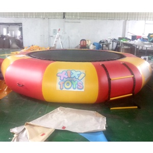 XIXI 0,9mm Lona de PVC hermético duradero diámetro 4m trampolín de salto de agua inflable - Product Image 3