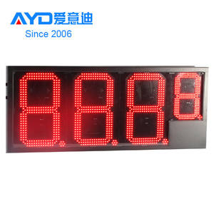 Цена по прейскуранту завода <span class=keywords><strong>7</strong></span> сегментов светодиодный дисплей 8888 комбинации панель со светодиодной подсветкой для цифры доска светодиодное газовое освещение прибор для испытания - Product Image 1