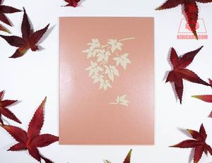 Carte de voeux Pop-up en érable de nouveau design 3D en gros artisanat par fabricant vietnamien fabriqué à partir de papier - Product Image 6