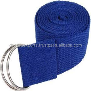 Ceinture de sangle de yoga de haute qualité, conçue sur mesure et respectueuse de l'environnement Marque privée OEM de levage lourd Couleur personnalisée Taille personnalisable quantité minimale de commande 500 - Product Image 4