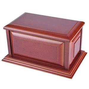 Caja de madera con grabado para cenizas funerarias, urnas de cremación, estilo americano/europeo, para adultos, 2019 - Product Image 1