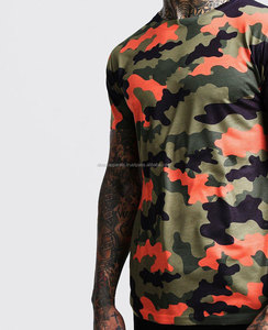 Nouvelle mode à la mode impression couleur foncée coupe ajustée t-shirt en gros personnalisé vos propres impressions, sublimation personnalisé respirant t-shirts - Product Image 1