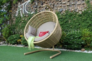 EAGLE COLLECTION-Hamaca de mimbre sintética moderna, columpio para exteriores con estilo, para uso en el jardín, diseño más popular, hecho de plástico - Product Image 2