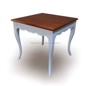 เฟอร์นิเจอร์ Jepara เครื่องเรือนไม้มะฮอกกานีสไตล์วินเทจโต๊ะรับประทานอาหารอินโดนีเซีย - Product Image 1