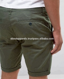Short en sergé de coton pour hommes, vente en gros, respirant, fitness, décontracté, Cargo - Product Image 4