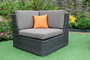 <strong>Antique</strong> Synthetic Rattan <strong>Wicker</strong> PE PVC <strong>Sofa</strong> <strong>Set</strong> for Outdoor Garden Furniture - Product Image 4