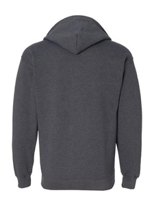 Sudaderas con capucha para Gimnasio Deportivo Algodón Poliéster Blanco y Negro Cremallera Impermeable y anticontracción Método de tejido de punto bordado - Product Image 3