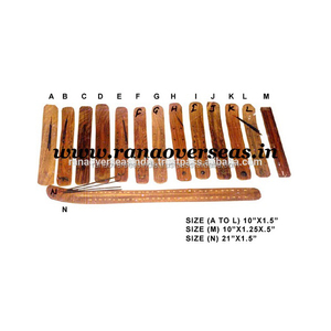 Wood <b>Incense</b> Burner <b>Holder</b> Ash Catcher for <b>Sticks</b> - Product Image 4